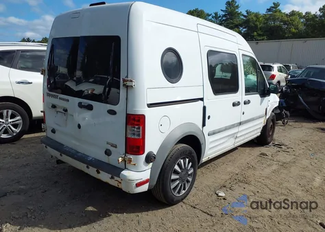 2012 Ford Transit Connect Xlt z USA, uszkodzony, nr VIN NM0LS7DN3CT113074